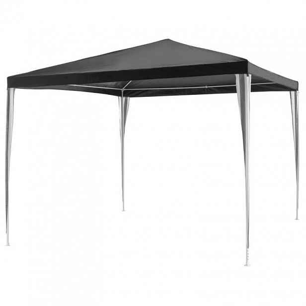 Garthen GM36005 zahradní párty stan 3 × 3 m antracit PE 110 g/m²