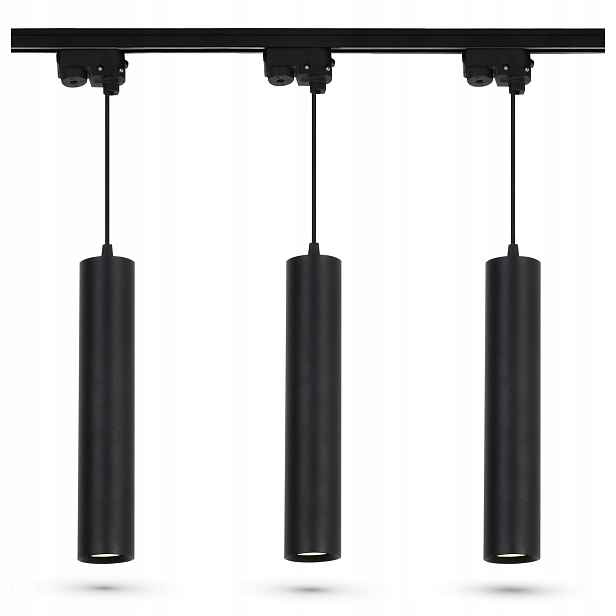 Sada kolejnicová lišta 1 m 3 x lampa s Led osvětlením GU10