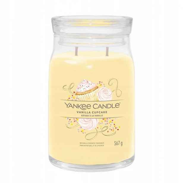 Velká svíčka Signature Vanilla Cupcake Yankee Candle