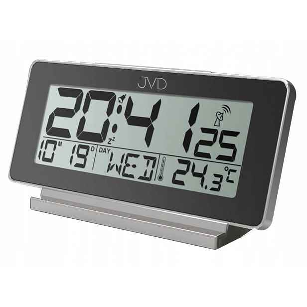 Velký, Čitelný Budík S Teploměrem Jvd RB3523.2