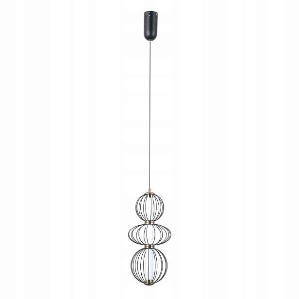 Rabel PND-344221-3V-BK Moderní závěsná lampa