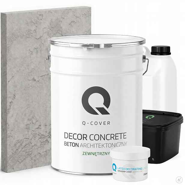 Architektonický Venkovní Beton Set Šedý Přírodní F275 Na 10 m2
