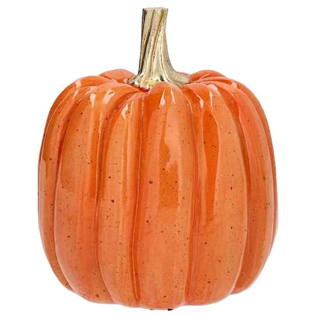 Dýňová Figurka Oranžová Ozdobná Na Halloween Podzim Balkon Terasa Do Domu