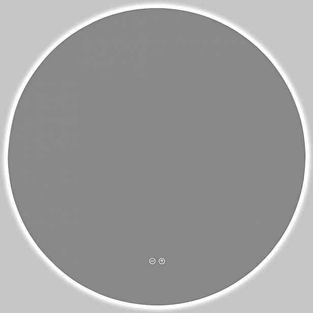 Koupelnové LED zrcadlo Verido - Ø 90 cm