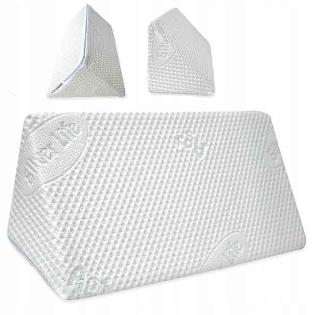 Pěnový klín 60x20 pro čtení na spaní s potahem Silver Life