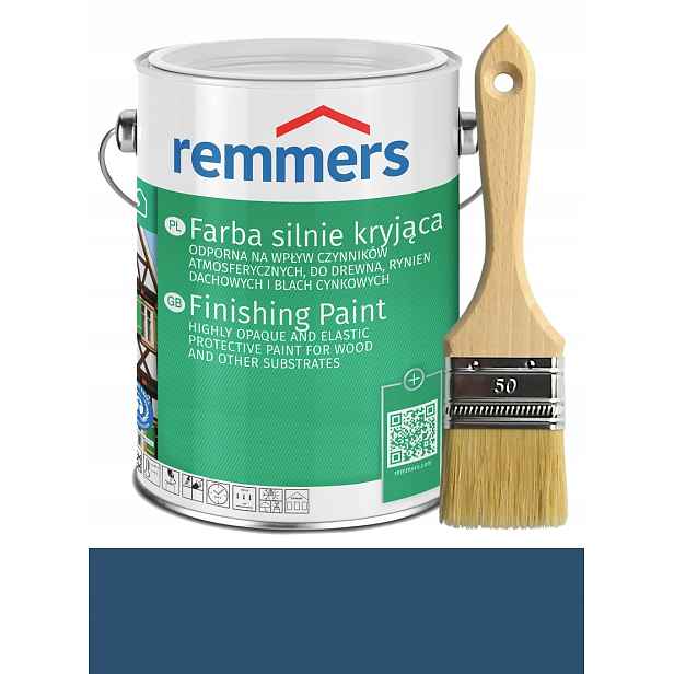 Remmers Deckfarbe barva na dřevo 2,5L Světle Modrá