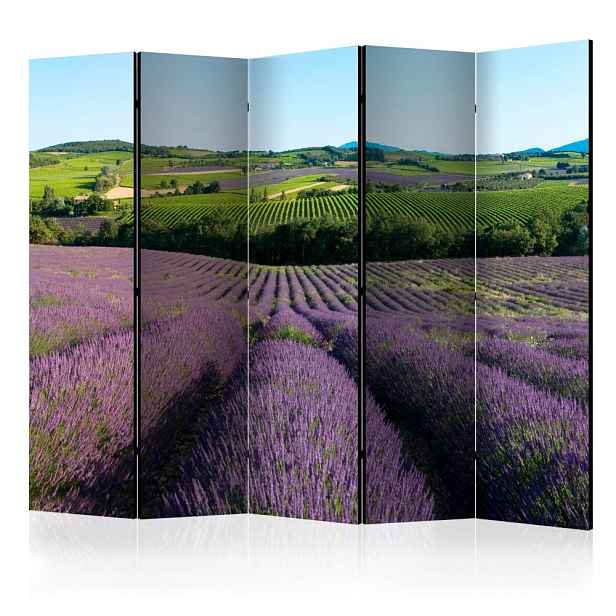 Paraván Lavender fields Dekorhome