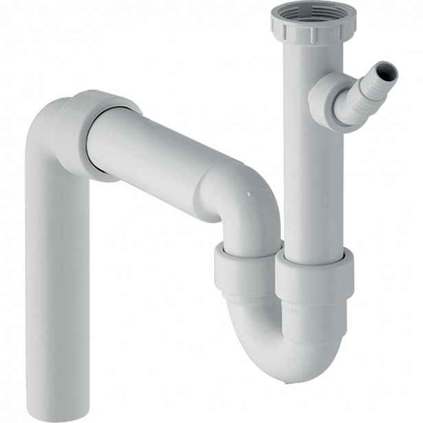 Geberit - Trubková zápachová uzávěrka pro dřez, s hadicovou přípojkou, vývod svislý, d 40 mm 152.556.11.1