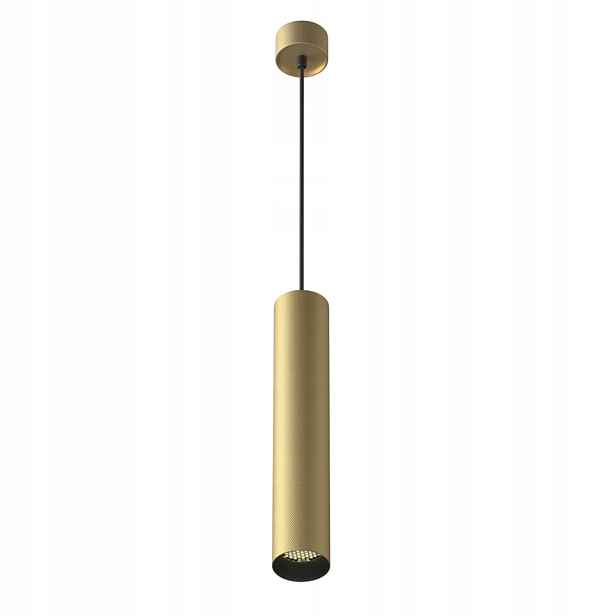Maytoni Závěsná lampa zlatá tuba GU10 10W, hliník, artisan, IP20