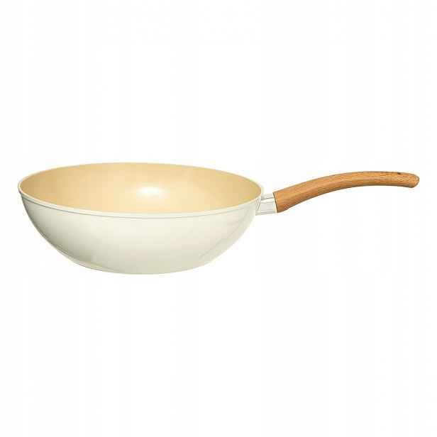 Wok s dřevěnou rukojetí Harmony, Ø 28,5 cm