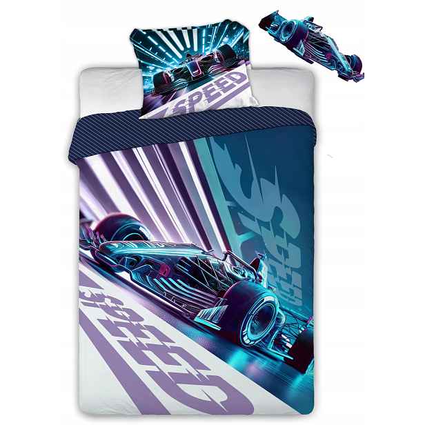 Bavlněné Lůžkové Povlečení Pro Povlečení 160x200 Auto Formule