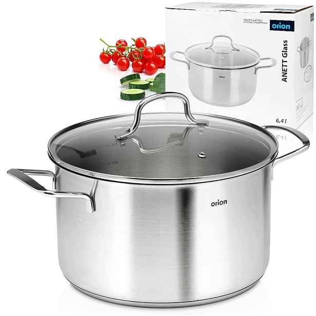 Hrnec s poklicí na vaření tradiční Orion Anett 24 cm 6,4 l