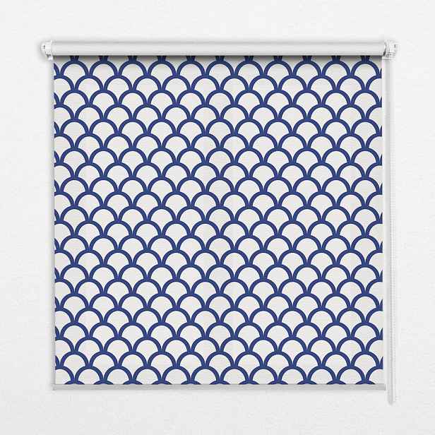 TULUP VNITŘNÍ roleta - okenní roleta - roleta - 60x140 cm - Modré váhy