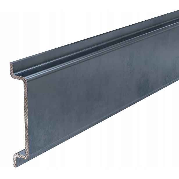 U profil C3-350x25 s bl 1,5 oplocení panel plech panel přístřešku 100 cm