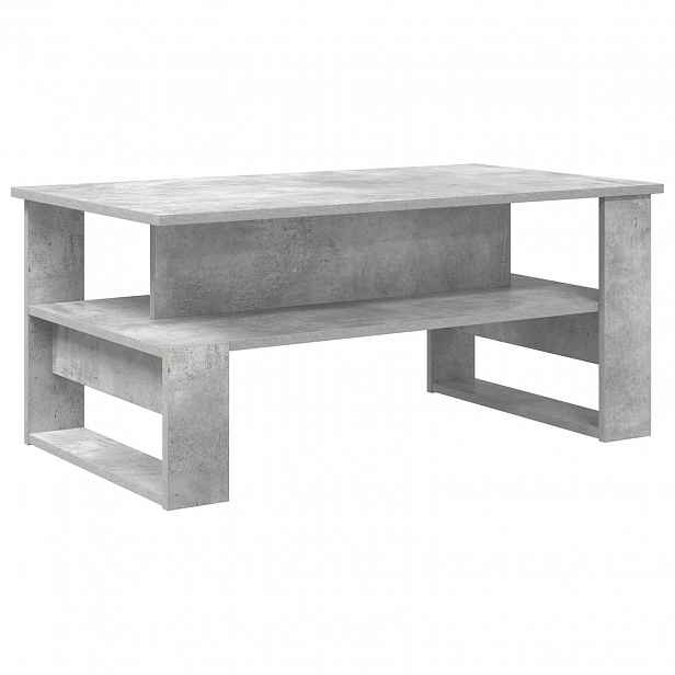 vidaXL Konferenční stolek Betonově šedá 90 x 50 x 40 cm