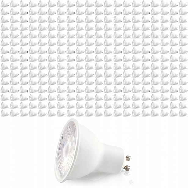 300x Led žárovka 5W GU10 3000K Teplá Premium Dioda Samsung Lls Komplet