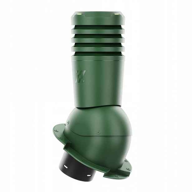 Krb ecoline premium na střešní plech pro kapraře, průměr 125 mm, zelený