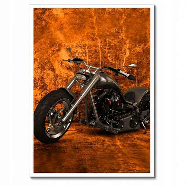 Plakáty v rámu 50x70 Chopper motocykl