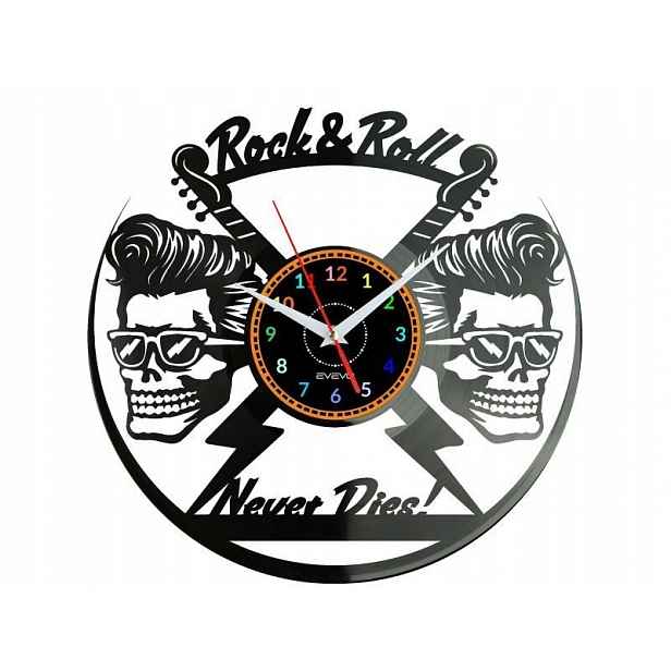 Rock & Roll Dárek pro milovníka originální Nástěnná Dekorace z desky