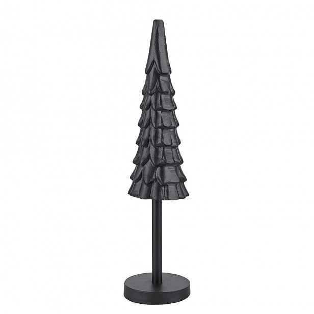 Butlers X-MAS Dekorační jedle kovová 40 cm - černá