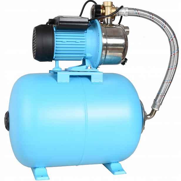 Hydrofor 50 L Čerpadlo 1100 W Výkon 3600 L/h Příslušenství Hadice Kompletní Sada