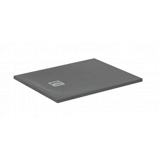 Ideal Standard Ultra Flat S + - Sprchová vanička 100x80 cm, Anti-Slip, šedá T5596FS