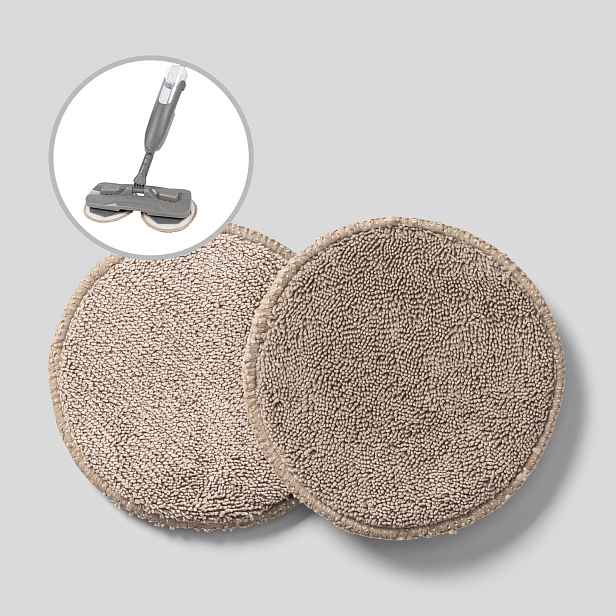 Sada náhradních mikrovláknových návleků pro sprejový mop Vitapur HouseCare Duo Clean – 4 ks