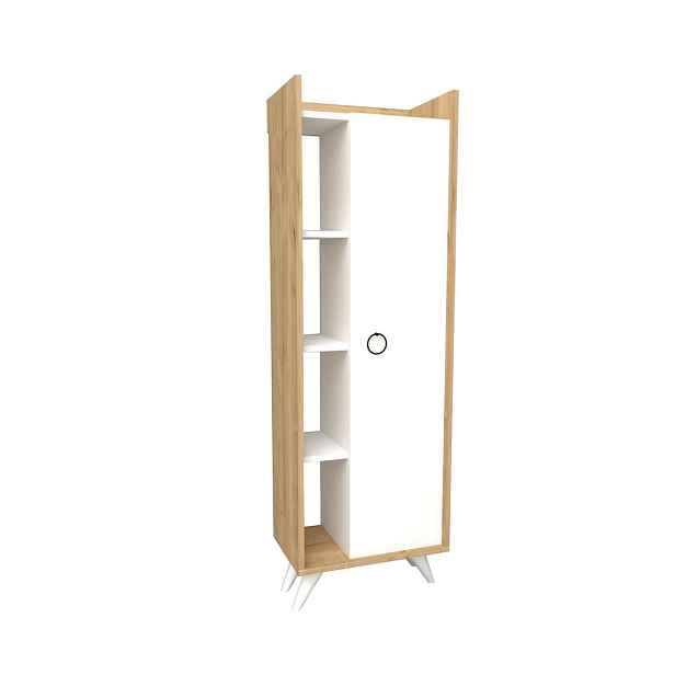 Skříňka Ilgim Oak and White