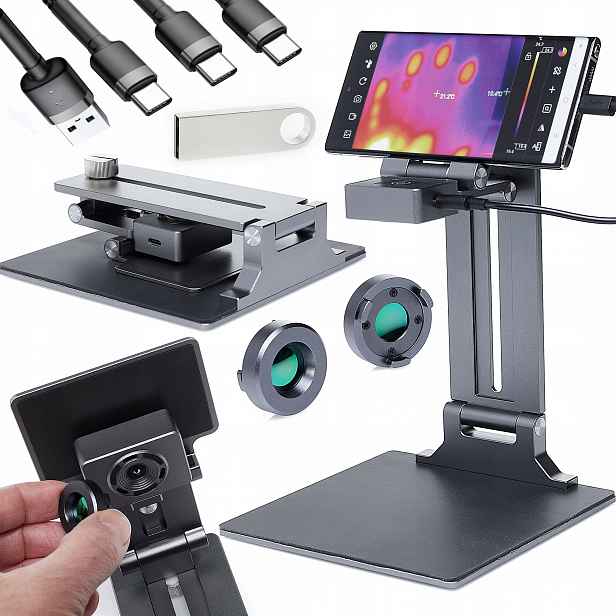Termovizní Kamera Pro Analýzu Elektroniky A Diagnostiku Bluetooh, Nastavitelná