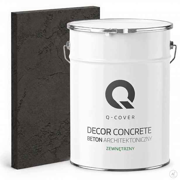 Vnější Architektonický Beton 5m2 7kg Antracit F267 Ozdobná Stěna