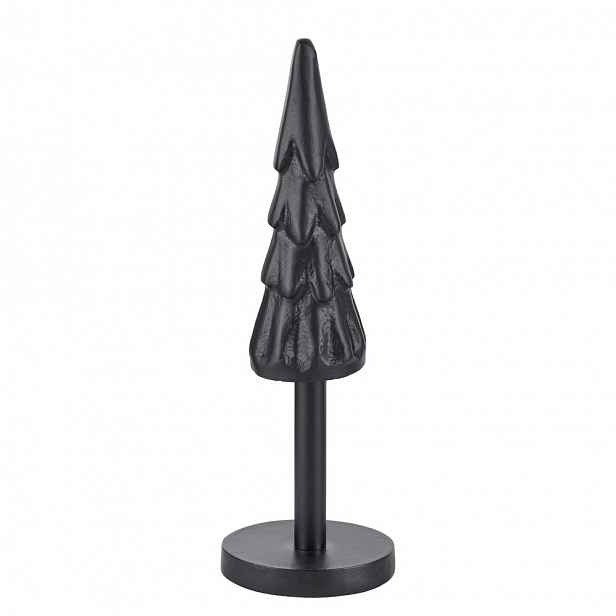 Butlers X-MAS Dekorační jedle kovová 25 cm - černá