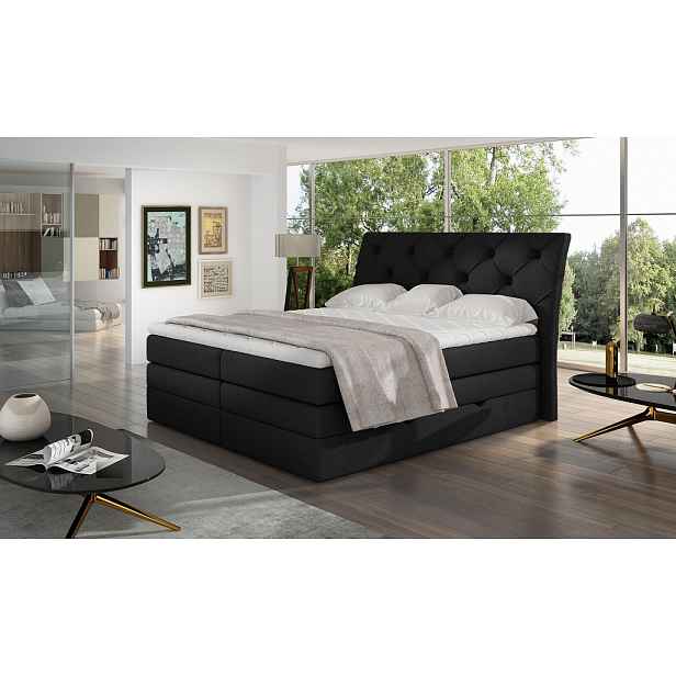 Boxspring Mirabel Rozměr: 140 x 200 cm, látka: Sawana 14