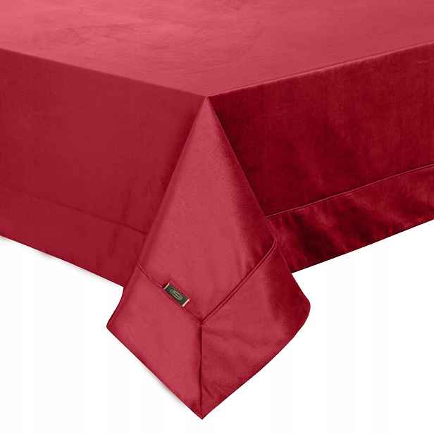 Dekorativní ubrus Velvet 145x220 Eurofirany bordový