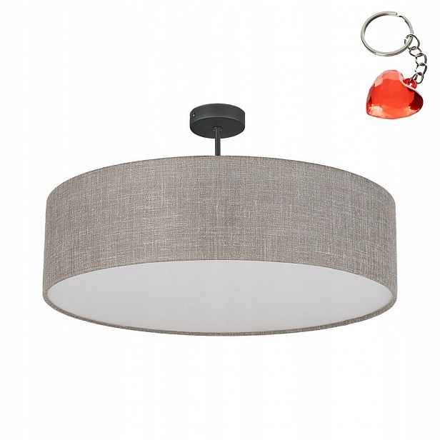 Stropní stropní svítidlo Rondo Šedý kov 4xE27 Klasický Tk Lighting