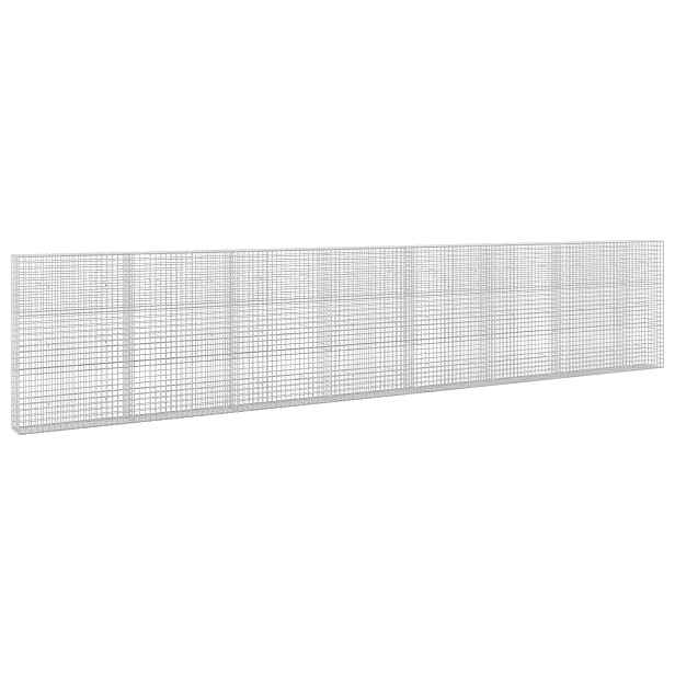 vidaXL Gabion s drátem 3,5 mm a síťkou 5x5 cm 750x30x150 cm
