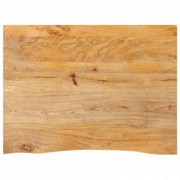 vidaXL Stolní deska živá hrana 80 x 60 x 2,5 cm masivní mangovník
