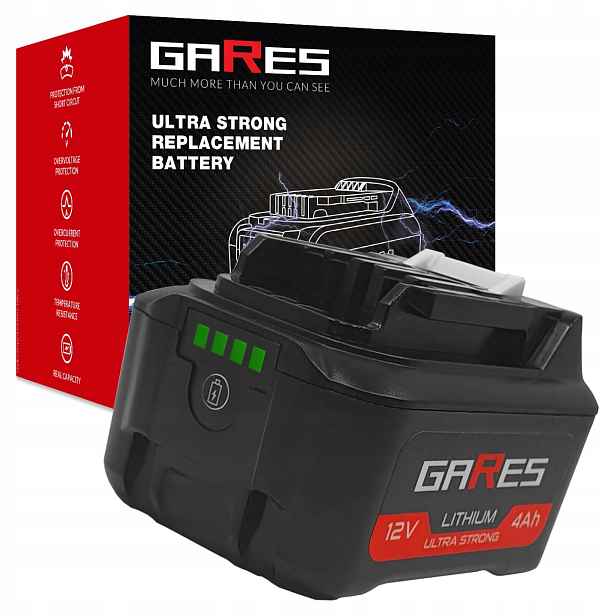 Akumulátor pro Makita MR052 HP333D SK105GDZ DF331D 10.8V 12V 4Ah