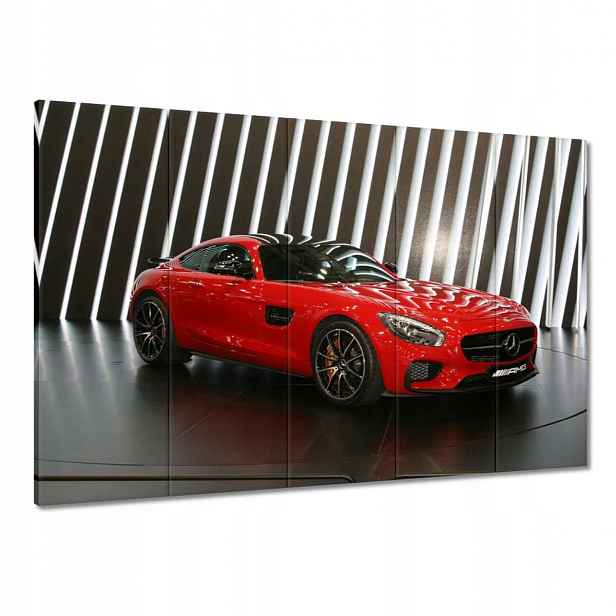 Obrazy 100x70 Červený Mercedes Amg
