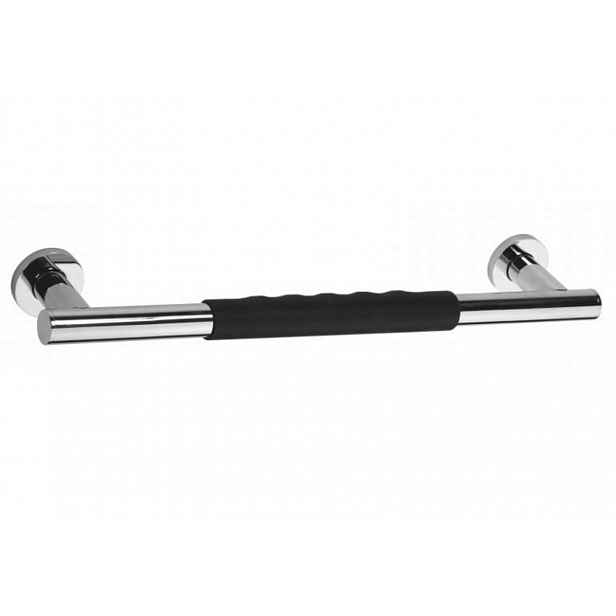 Sapho X-Round - Madlo s protiskluzem, délka 40 cm, nerez XR505