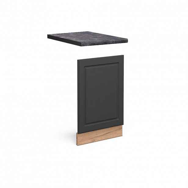 Vicco PŘEDNÍ PANEL Fame-Line Antracitově zlatý 45 cm , PD Antracit