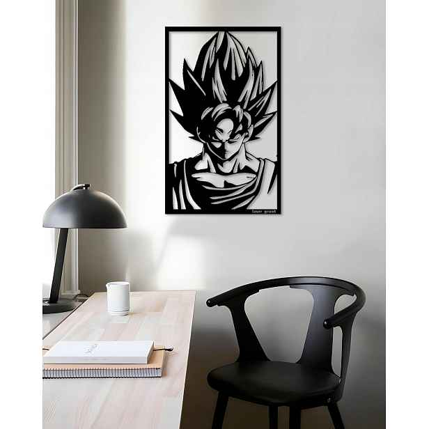 Goku Dragon Ball Dřevěný obraz Nástěnná dekorace