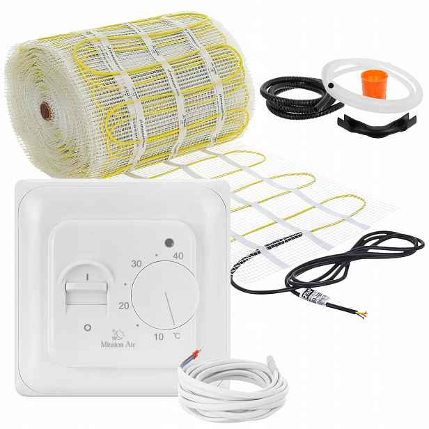 Set podlahového vytápění vyhřívací podložka 160 W/m² 20 m²