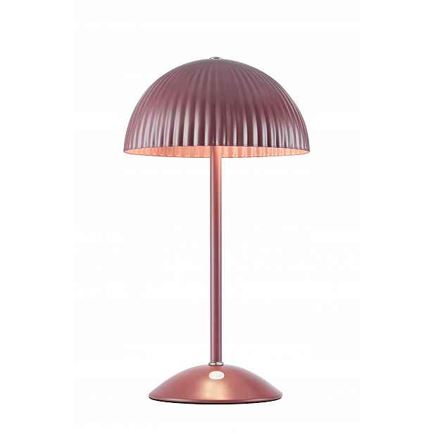 Stolní lampa v červeném odstínu Zin 2xG9 do obývacího pokoje Markslojd