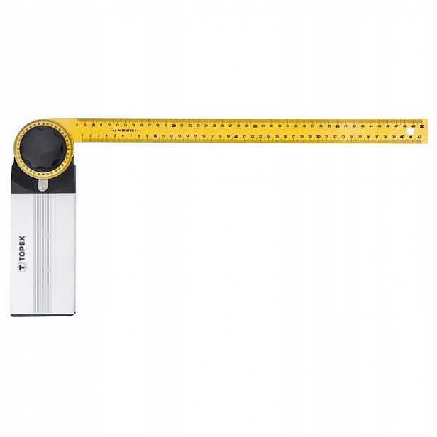Topex Nastavitelný Úhloměr 500X240 MM 30C345
