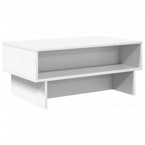 vidaXL Konferenční stolek Bílá 80 x 46 x 35 cm Kompozitní dřevo