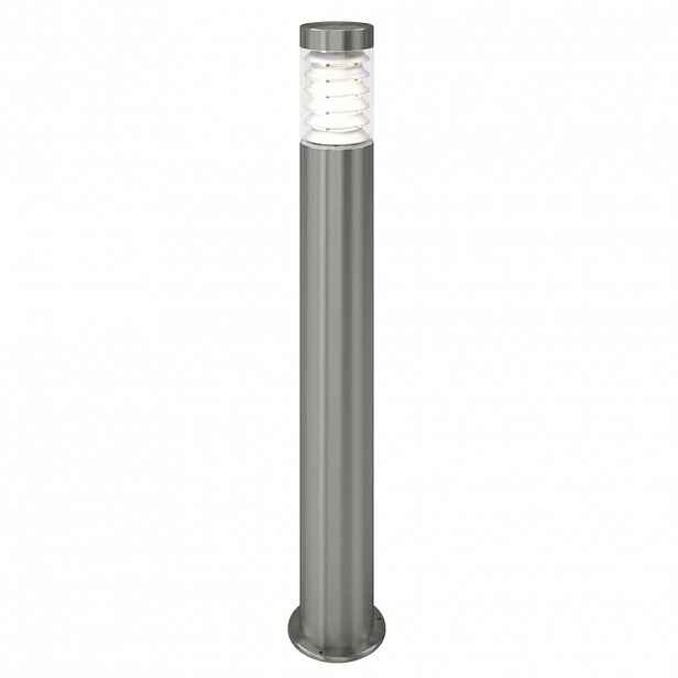 vidaXL Zahradní sloupková lampa nerezová ocel