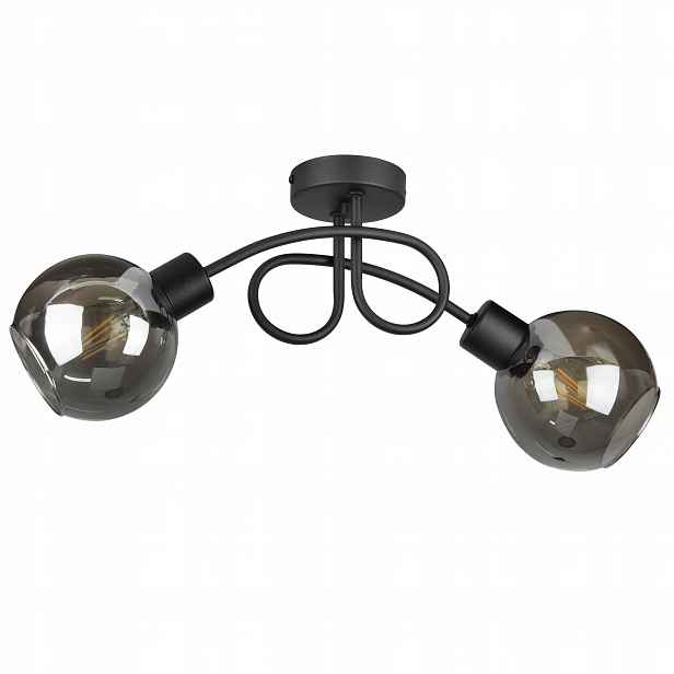 Závěsná Stropní Lampa Lustr Smyčka Skleněné Koule