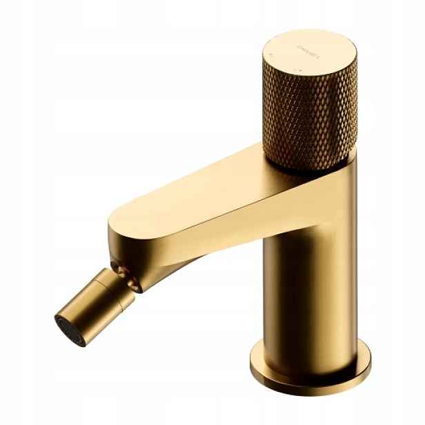 Contour bidetová baterie, zlatá kartáčovaná