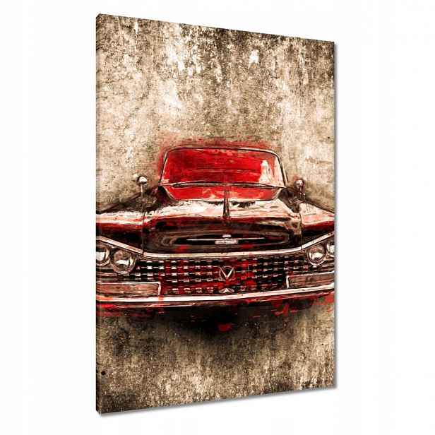 Obrazy 70x100 Červený Buick
