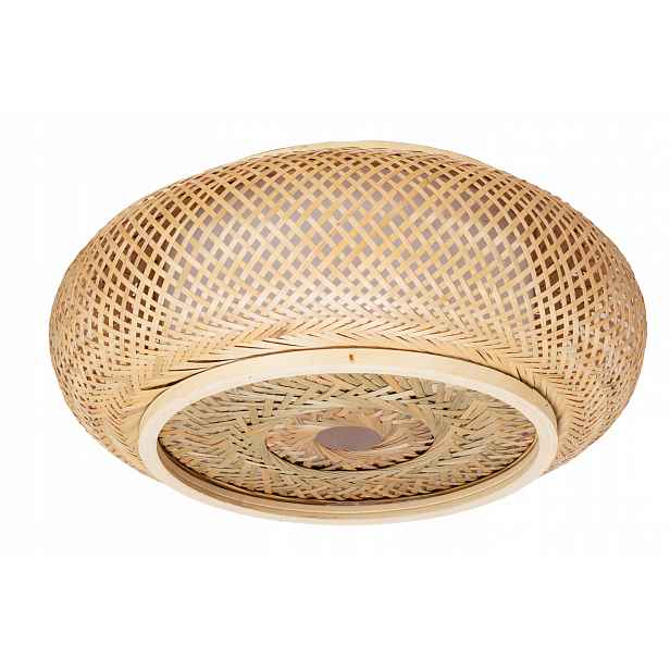 Závěsné Stropní Svítidlo Natrual Boho Rattan Dřevo